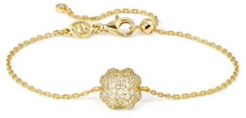 Bransoletka Nomination  LifePoetry z zakrzywioną czterolistną koniczynąsds.jpg